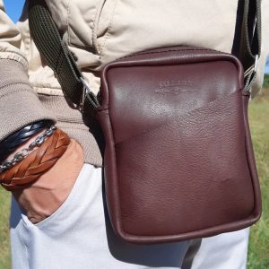 Sacoche homme cuir