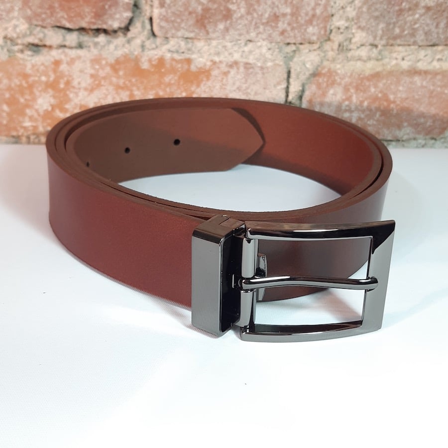 ceinture en cuir maroquinier