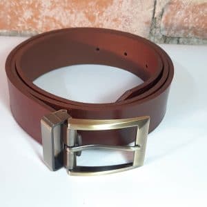 ceinture cuir marron