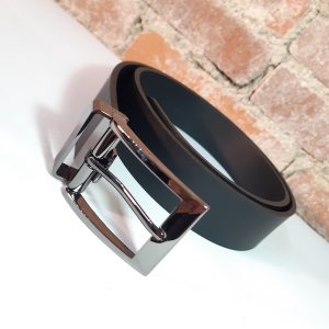 ceinture en cuir noir