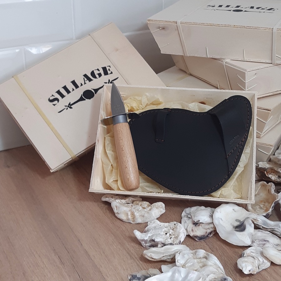 coffret gant à huîtres