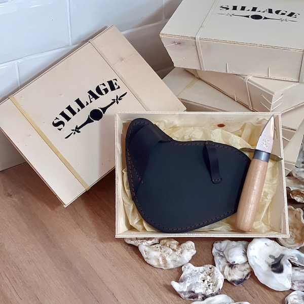 coffret huitrier noir gaucher