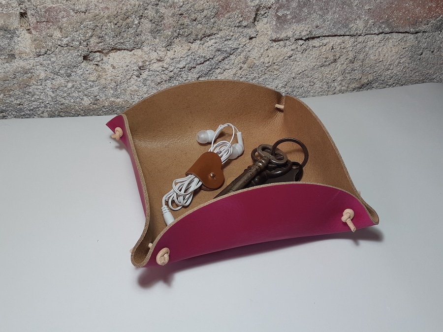 vide poche fuchsia