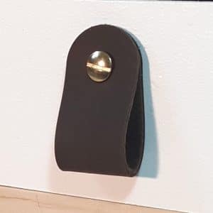 poignées de meuble en cuir