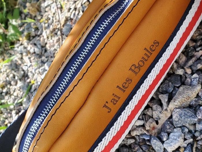 sacoche a pétanque personnalisée