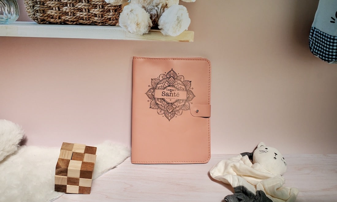 protège carnet de santé personnalisable