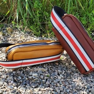 sacoche a pétanque en cuir
