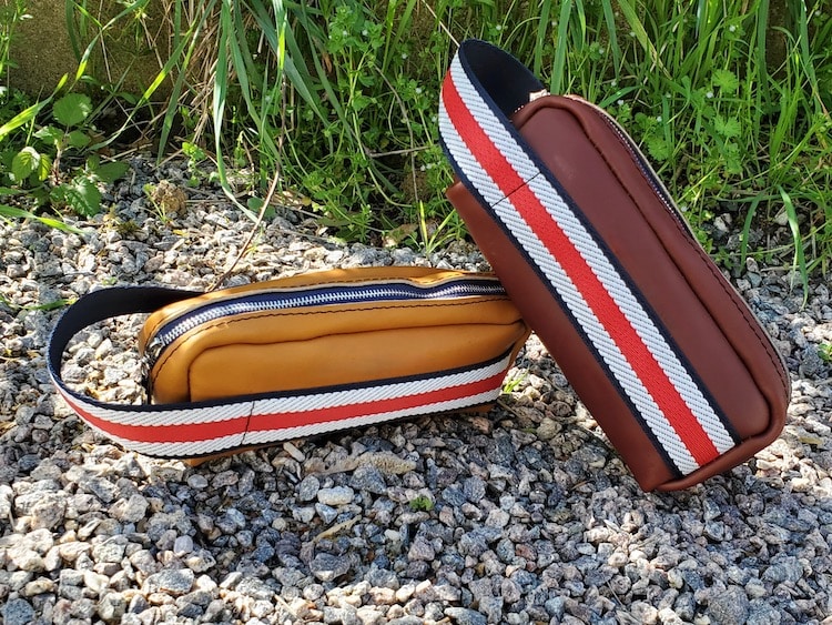 sacoche a pétanque en cuir